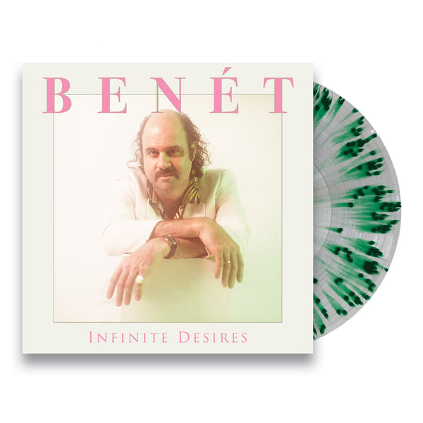 Infinite Desires Limited Edition Ultra Clear w/Evergreen Splatter LP