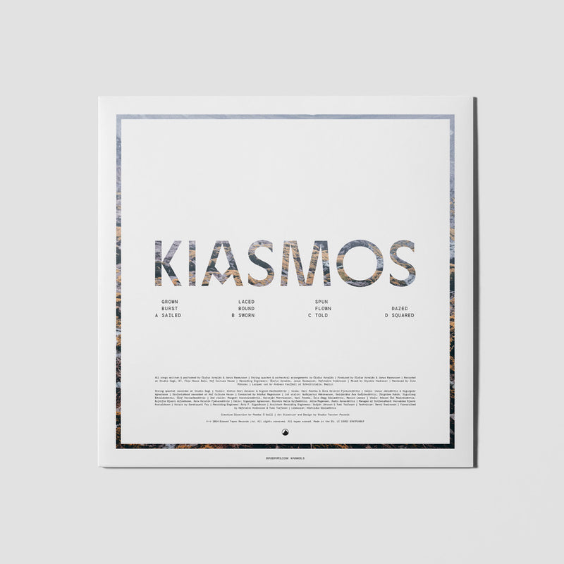 (PRE-ORDER) Kiasmos II Limited edition orange LP w. Signed Print