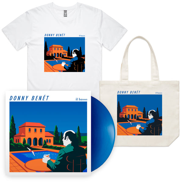 (PRE-ORDER) Il Basso Cobalt Blue Vinyl LP + T-Shirt + Totebag Bundle