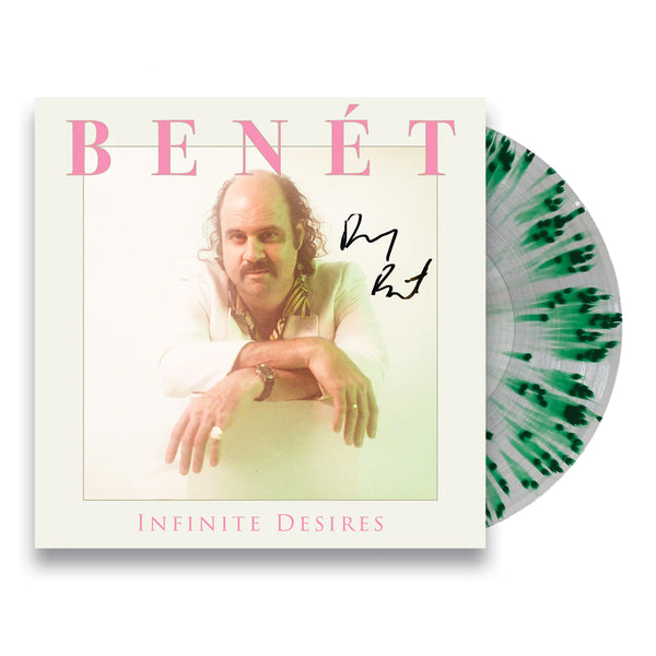 Infinite Desires Limited Edition Ultra Clear w/Evergreen Splatter LP