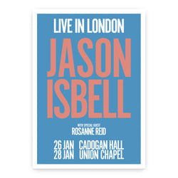 Jason Isbell 2024 Live In London Poster