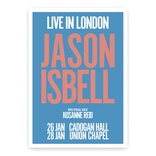 Jason Isbell 2024 Live In London Poster