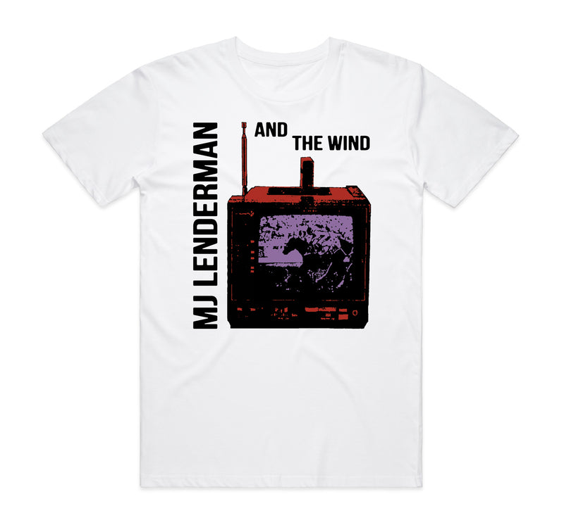 TV White T-Shirt