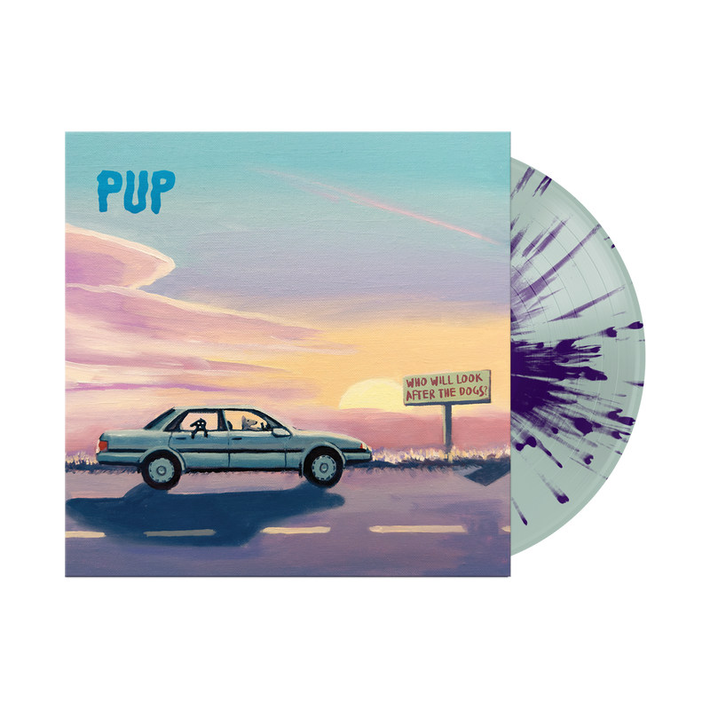 (PRE-ORDER) Who Will Look After The Dogs Seafoam With Purple Splatter LP