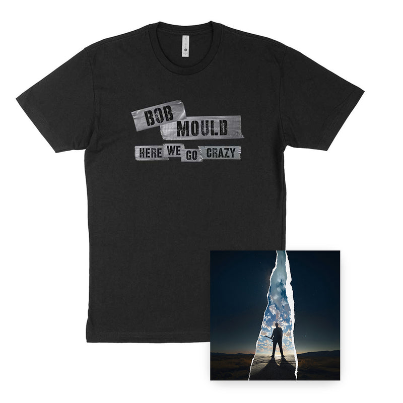 (PRE-ORDER) Here We Go Crazy CD + Tape T-Shirt Bundle