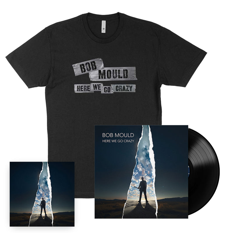 (PRE-ORDER) Here We Go Crazy LP + CD + Tape T-Shirt Bundle