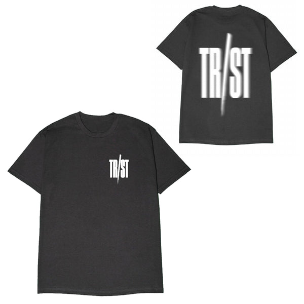 TR/ST Double Logo T-Shirt w/ blurred backprint