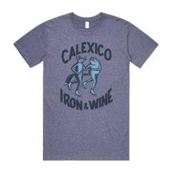 Calexico and Iron & Wine Fox & Toad T-Shirt- Bingo Merch Official Merchandise Shop Official