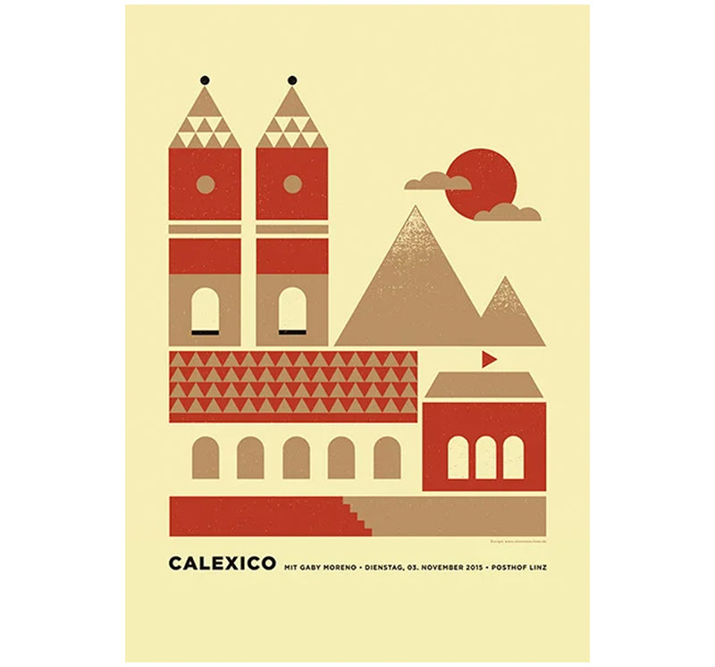 Calexico Linz 2015 Poster