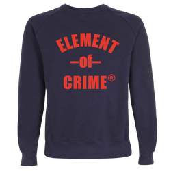Element Of Crime Logo Sweatshirt Sweatshirt- Bingo Merch Official Merchandise Shop Official