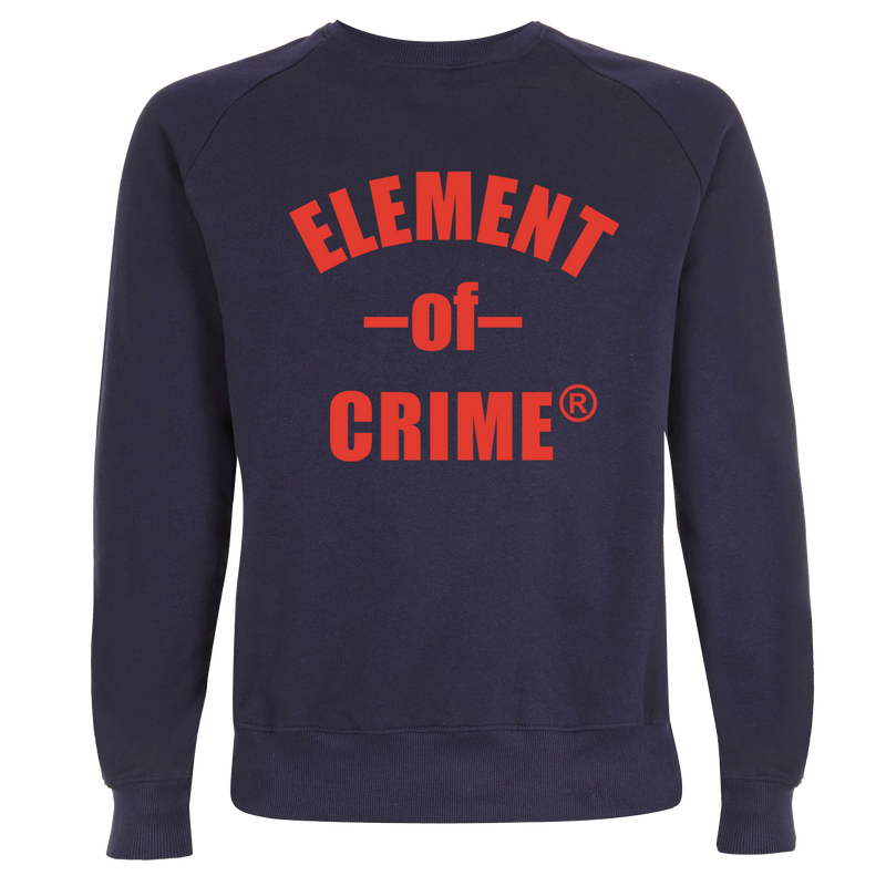 Element Of Crime Logo Sweatshirt Sweatshirt- Bingo Merch Official Merchandise Shop Official