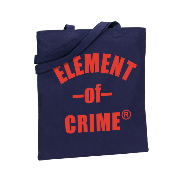 Element Of Crime Logo Totebag - navy Totebag- Bingo Merch Official Merchandise Shop Official