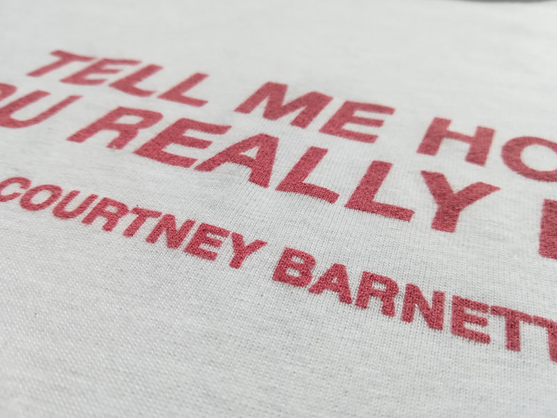 Courtney Barnett Tell Me How You Really Feel T-Shirt- Bingo Merch Official Merchandise Shop Official