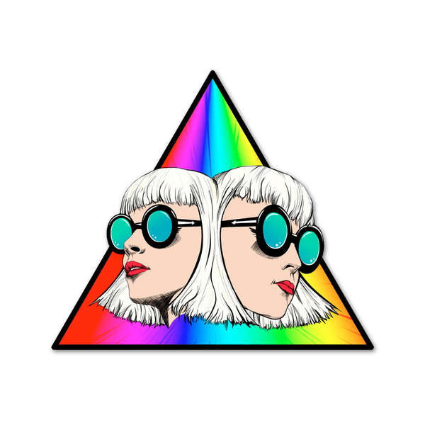 Lucius Prism Sticker Sticker- Bingo Merch Official Merchandise Shop Official