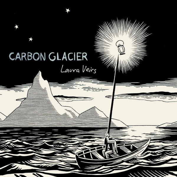 Carbon Glacier Limited Edition Clear & Black Swirl Vinyl