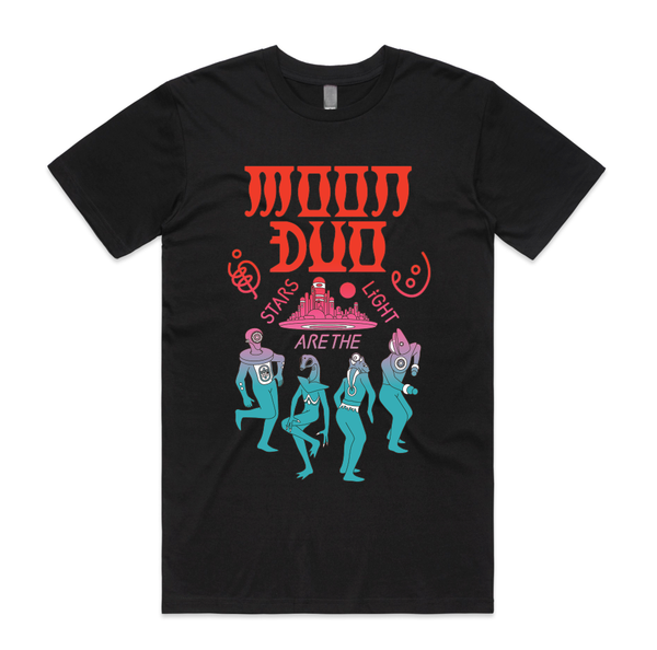 Moon Duo Stars Are The Light T-Shirt- Bingo Merch Official Merchandise Shop Official