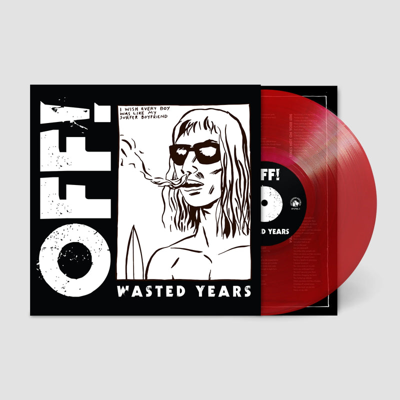 Wasted Years Translucent Red LP