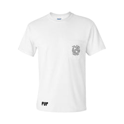 Earth Shirt Pocket T - White