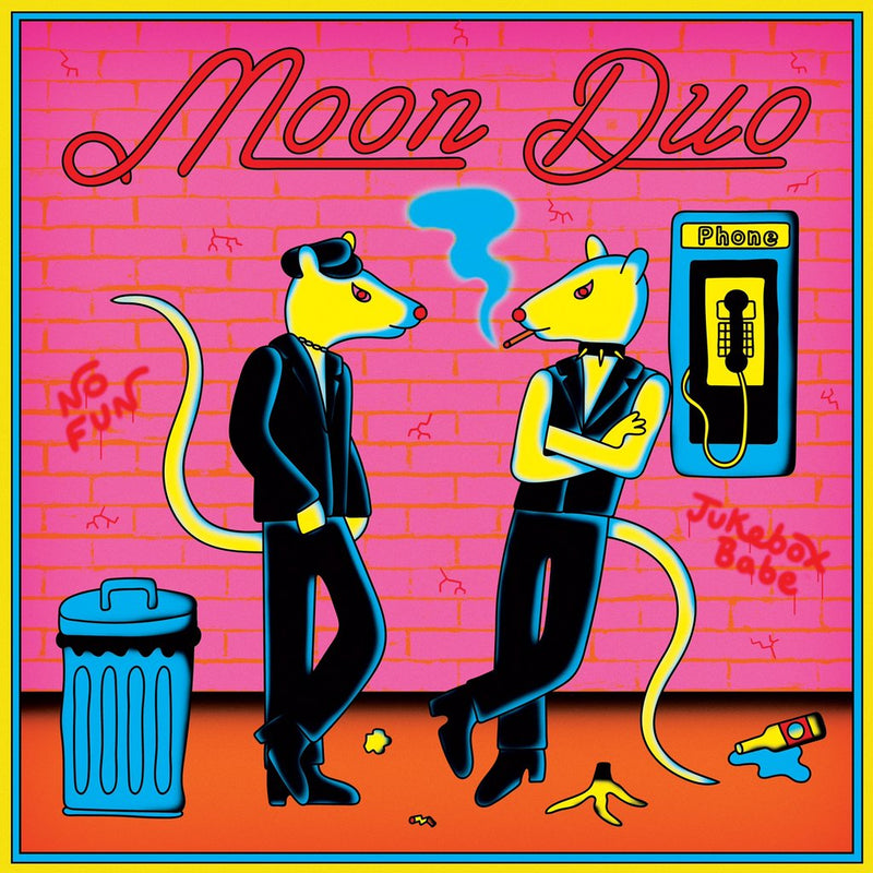 Moon Duo Jukebox Babe / No Fun 12" LP- Bingo Merch Official Merchandise Shop Official