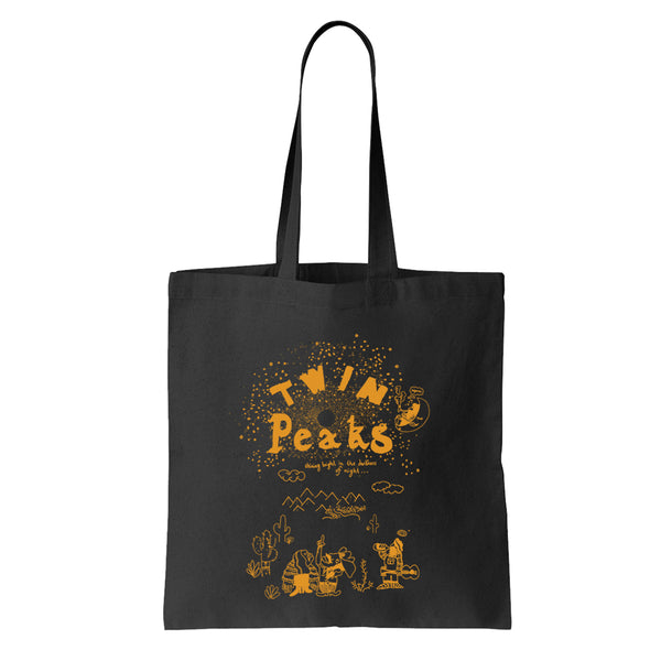 Twin Peaks Lookout Low Stars Totebag Totebag- Bingo Merch Official Merchandise Shop Official