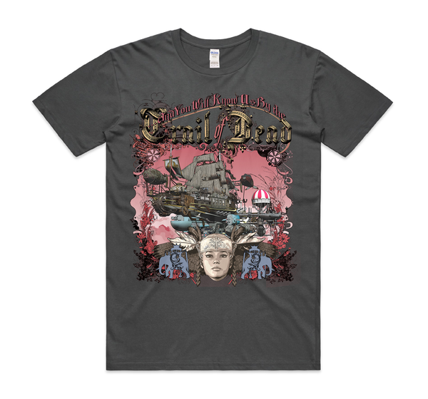 ...And You Will Know Us By The Trail Of Dead Warship T-Shirt- Bingo Merch Official Merchandise Shop Official