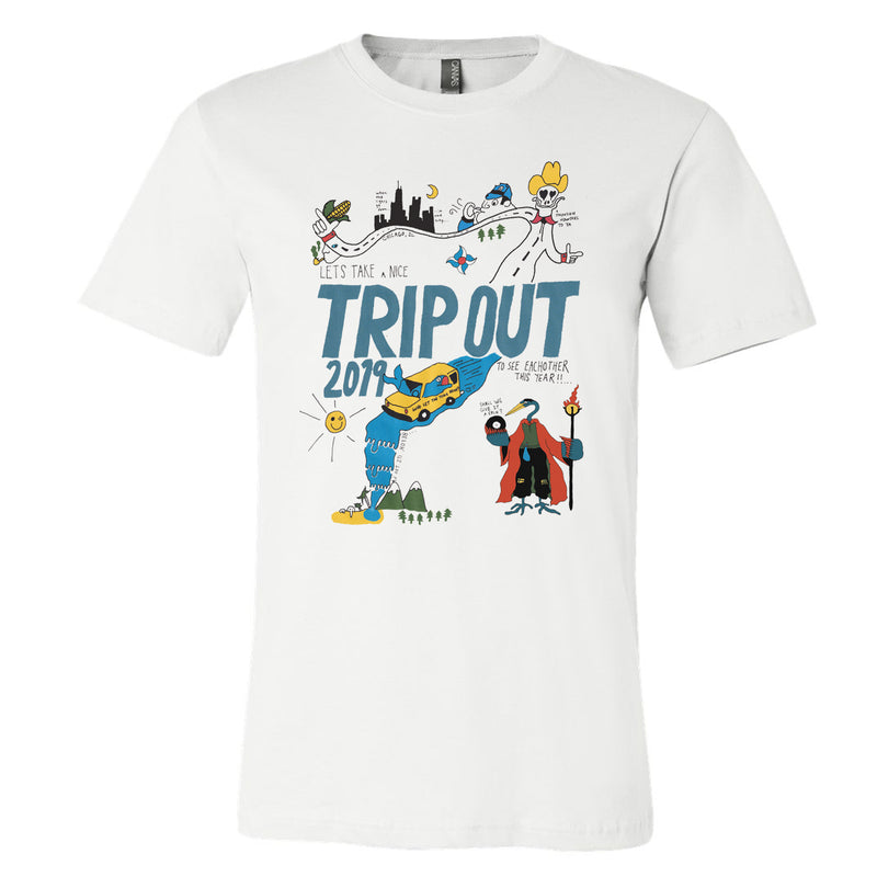 Twin Peaks Trip Out T-Shirt- Bingo Merch Official Merchandise Shop Official