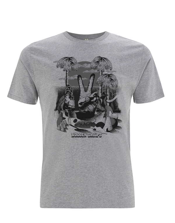 Wooden Shjips V Album Monotone T-Shirt T-Shirt- Bingo Merch Official Merchandise Shop Official