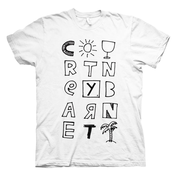 Courtney Barnett Tropical T-Shirt- Bingo Merch Official Merchandise Shop Official