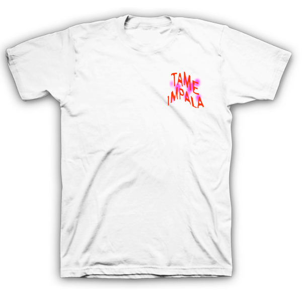 Tame Impala Luca Schenardi White T-Shirt- Bingo Merch Official Merchandise Shop Official