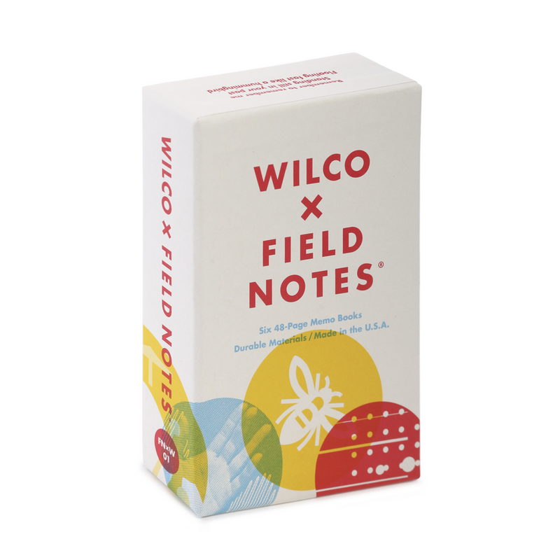 Wilco Wilco x Field Notes Box Set Other- Bingo Merch Official Merchandise Shop Official
